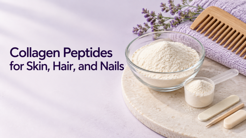 Collagen Peptides for Skin, Hair, and Nails